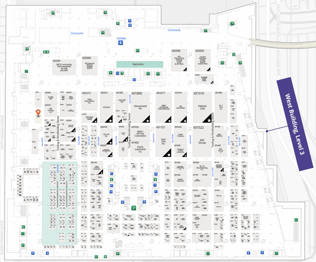 IMTS 2026 - AH Group booth layout plan